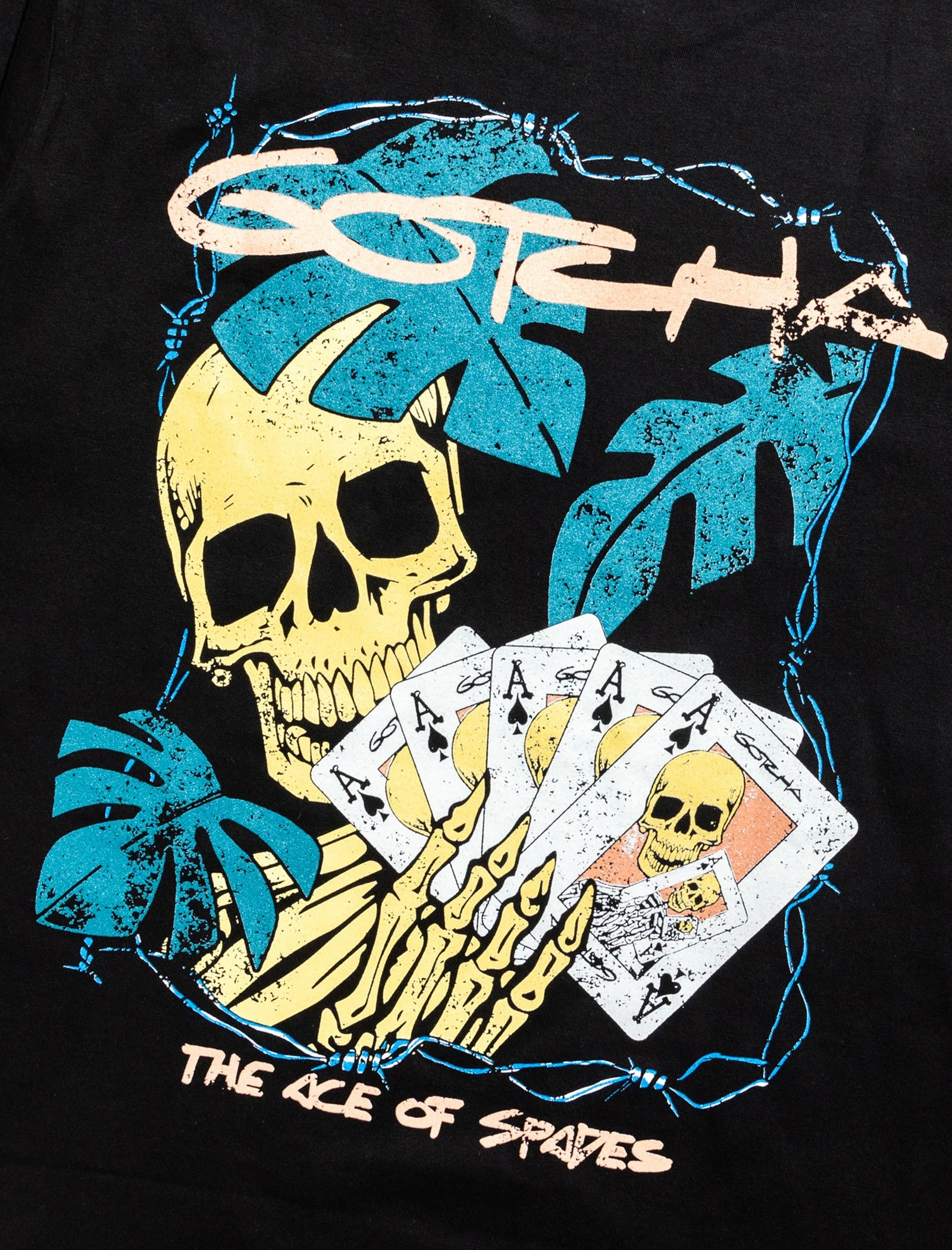 GOTCHA ACE OF SPADES SHORT SLEEVE TEE - Image 2