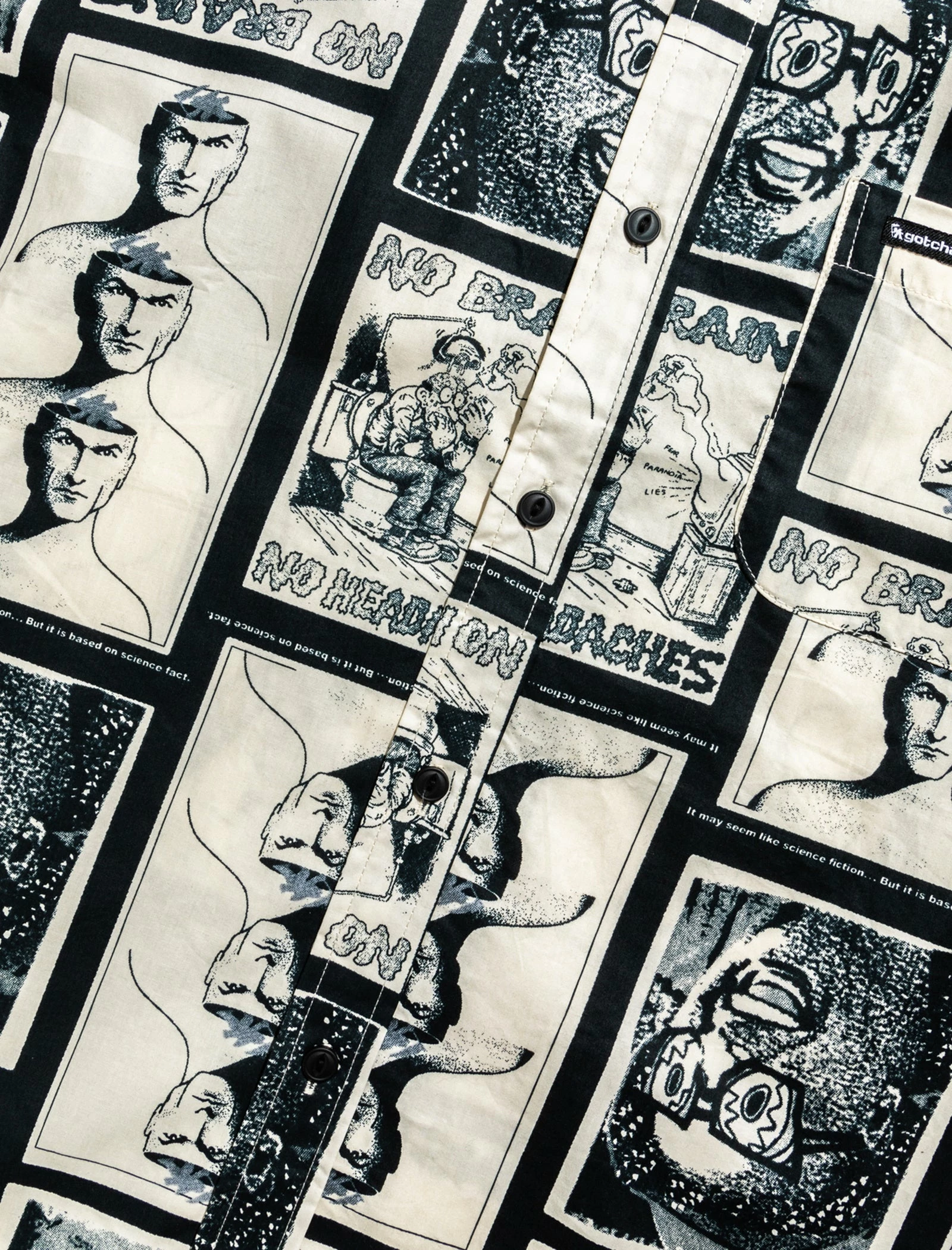 GOTCHA LOST MIND SHORT SLEEVE SHIRT - Image 2