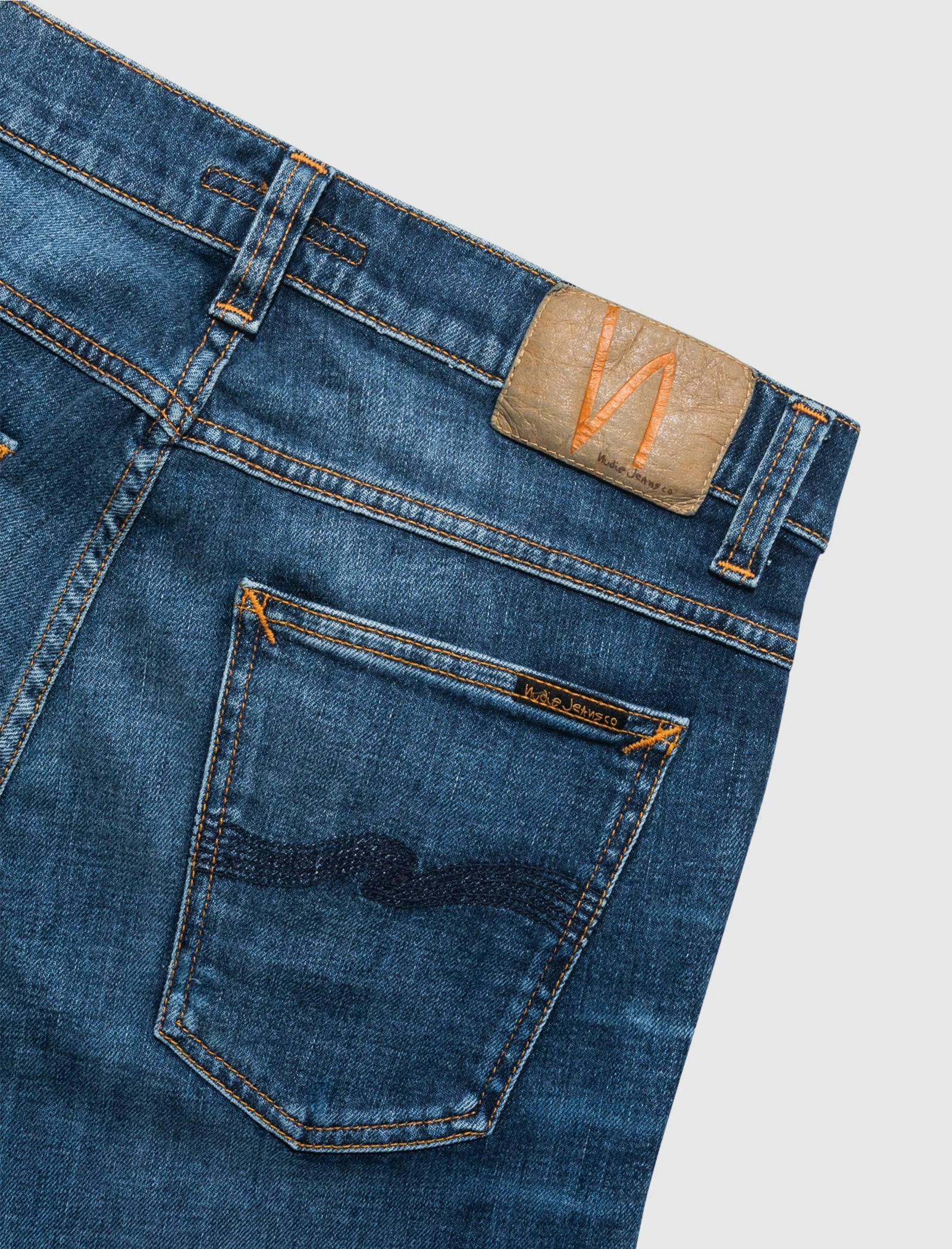 Nudie Jeans Co TIGHT TERRY MENDED DENIM - Image 2