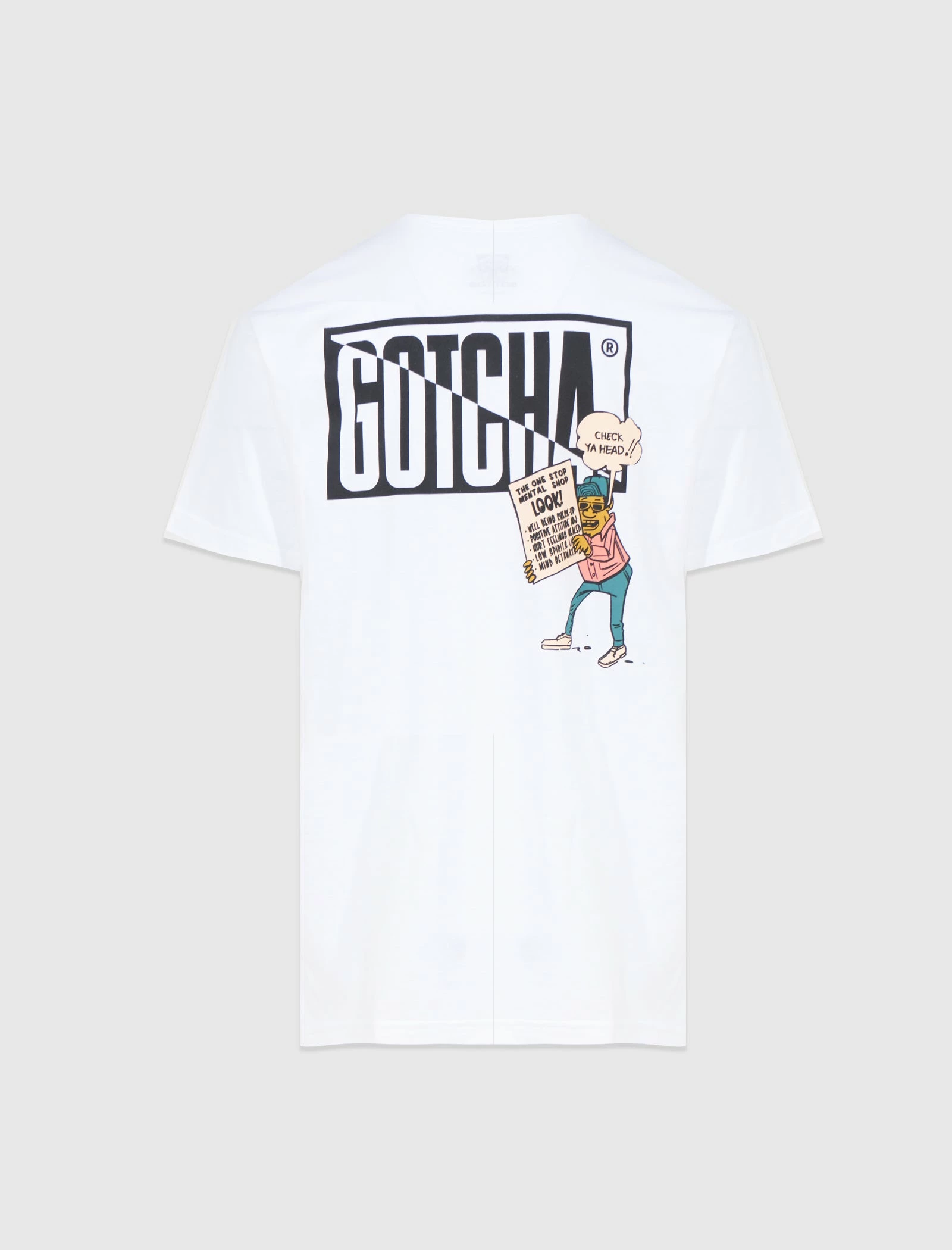 GOTCHA CHECK YA HEAD SHORT SLEEVE TEE - Image 3