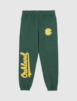 NEW ERA ERIC EMANUEL OAKLAND FLEECE PANTS