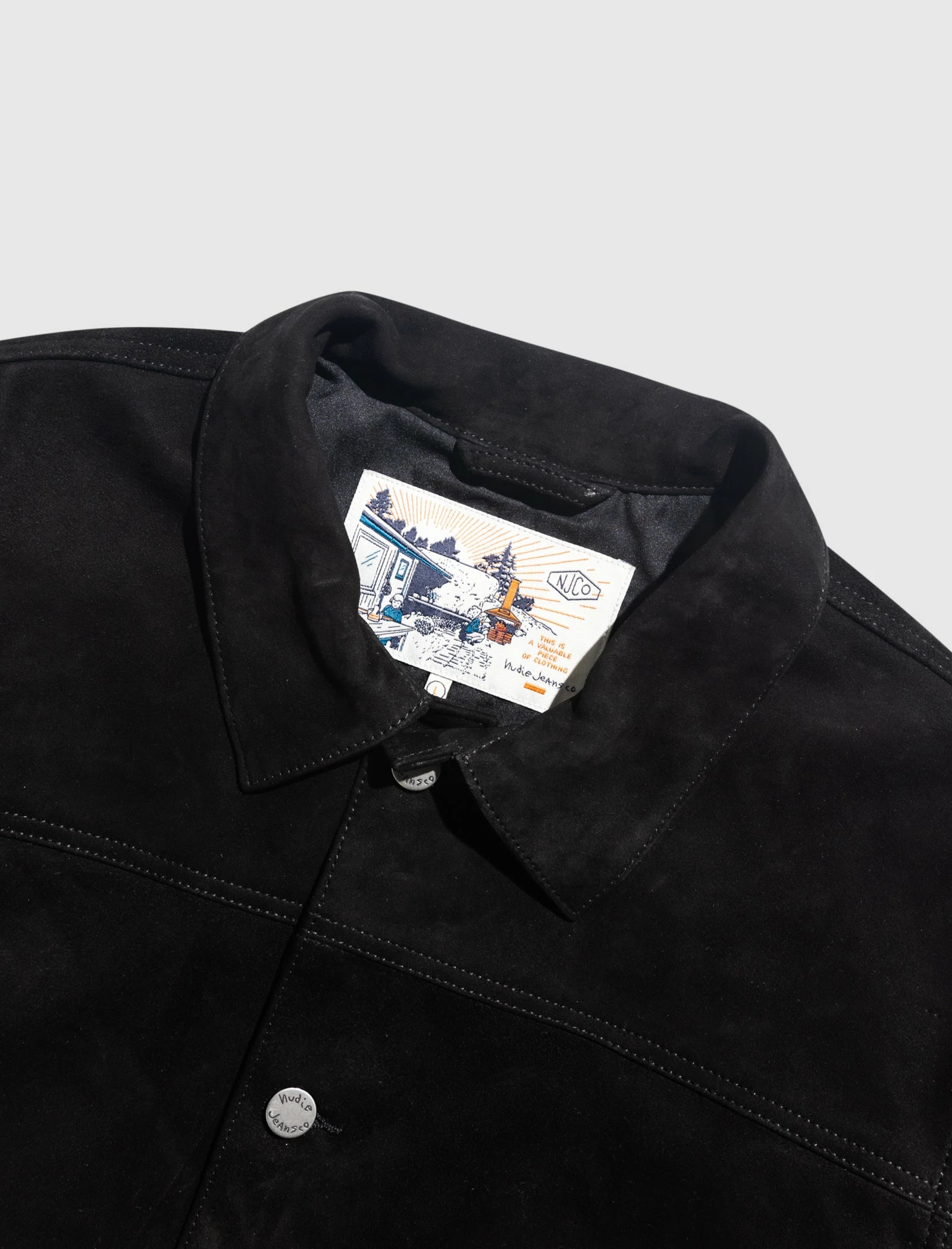 Nudie Jeans Co DANTE NUBUCK LINED JACKET - Image 2