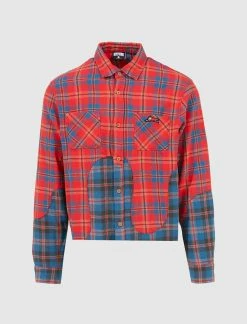 Icecream BIG MELT LONG SLEEVE WOVEN PLAID