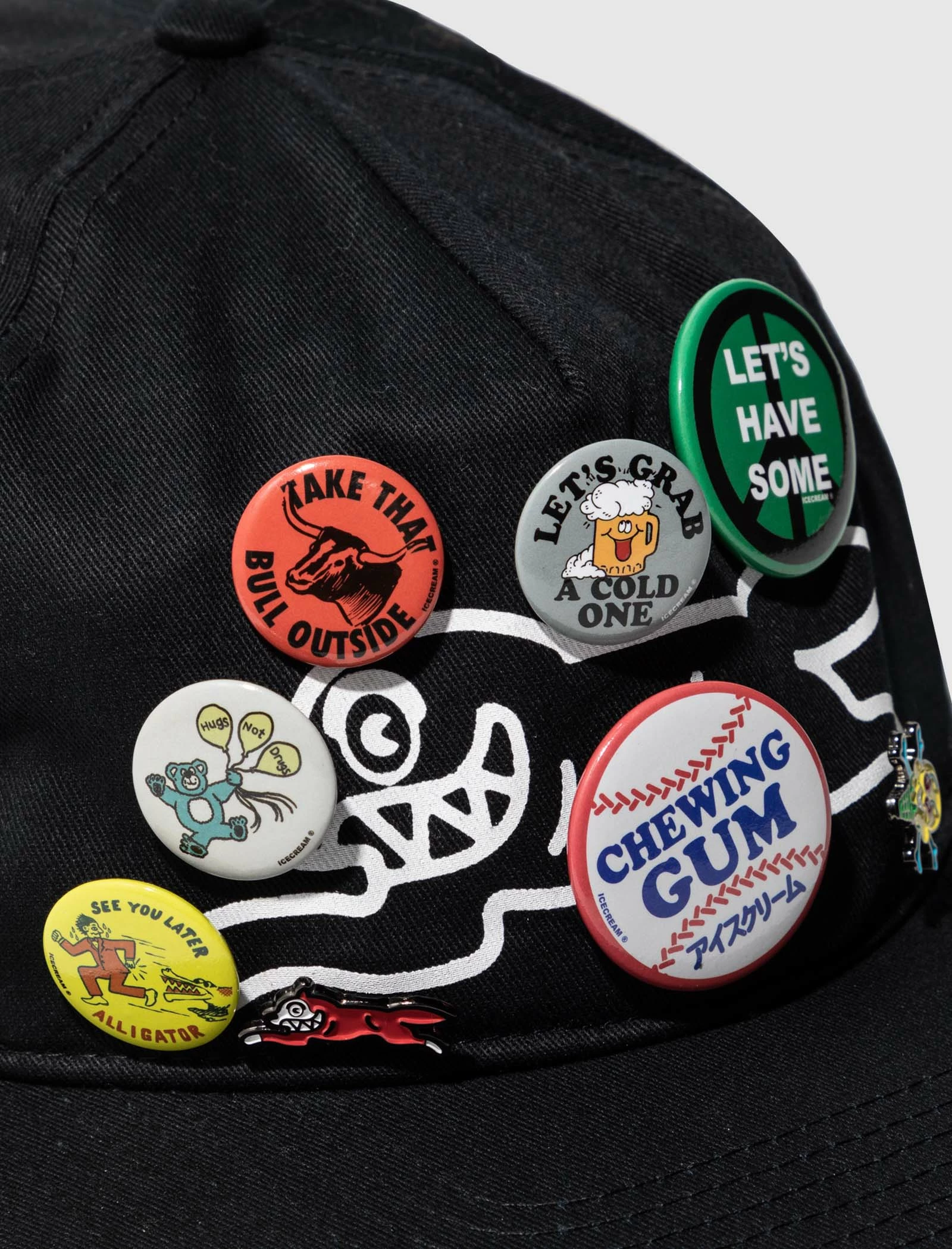 Icecream JUST VISITING TRUCKER HAT - Image 2