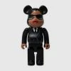 Medicom MEN IN BLACK INTERNATIONAL AGENT M 400% & 100% BE@RBRICK SET