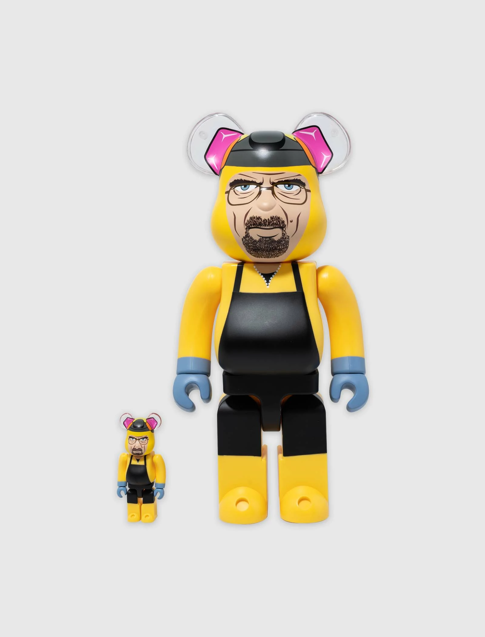 Medicom BREAKING BAD WALTER WHITE 100% + 400% BE@RBRICK SET