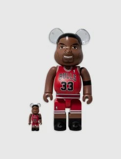 Medicom SCOTTIE PIPPEN 400% & 100% BE@RBRICK SET