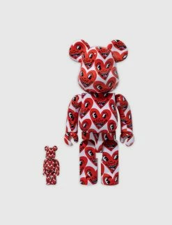 Medicom KEITH HARING 400% & 100% BE@RBRICK SET
