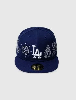 NEW ERA LA DODGERS PAISLEY HAT
