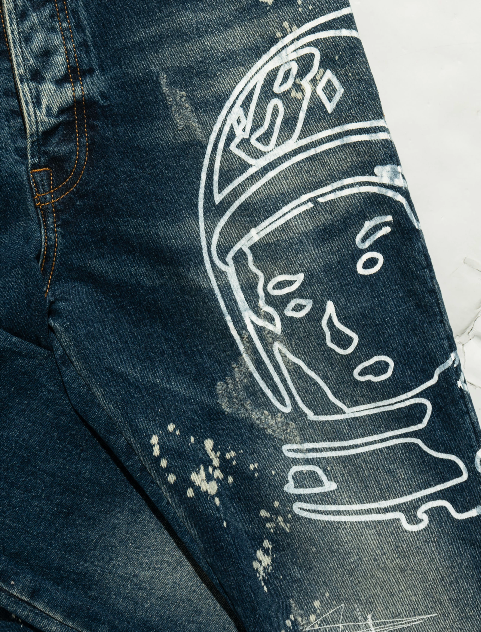 Billionaire Boys Club LARGE HELMET JEAN - Image 2