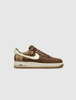 Nike AIR FORCE 1 '07 LX LOW "PLAID CACAO"
