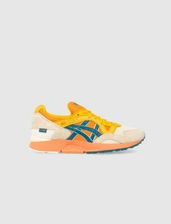 Asics SOCIAL STATUS X CHARLOTTE LAB SCHOOLS GEL-LYTE V "TRANSPARENT YELLOW/MOROCCAN BLUE"