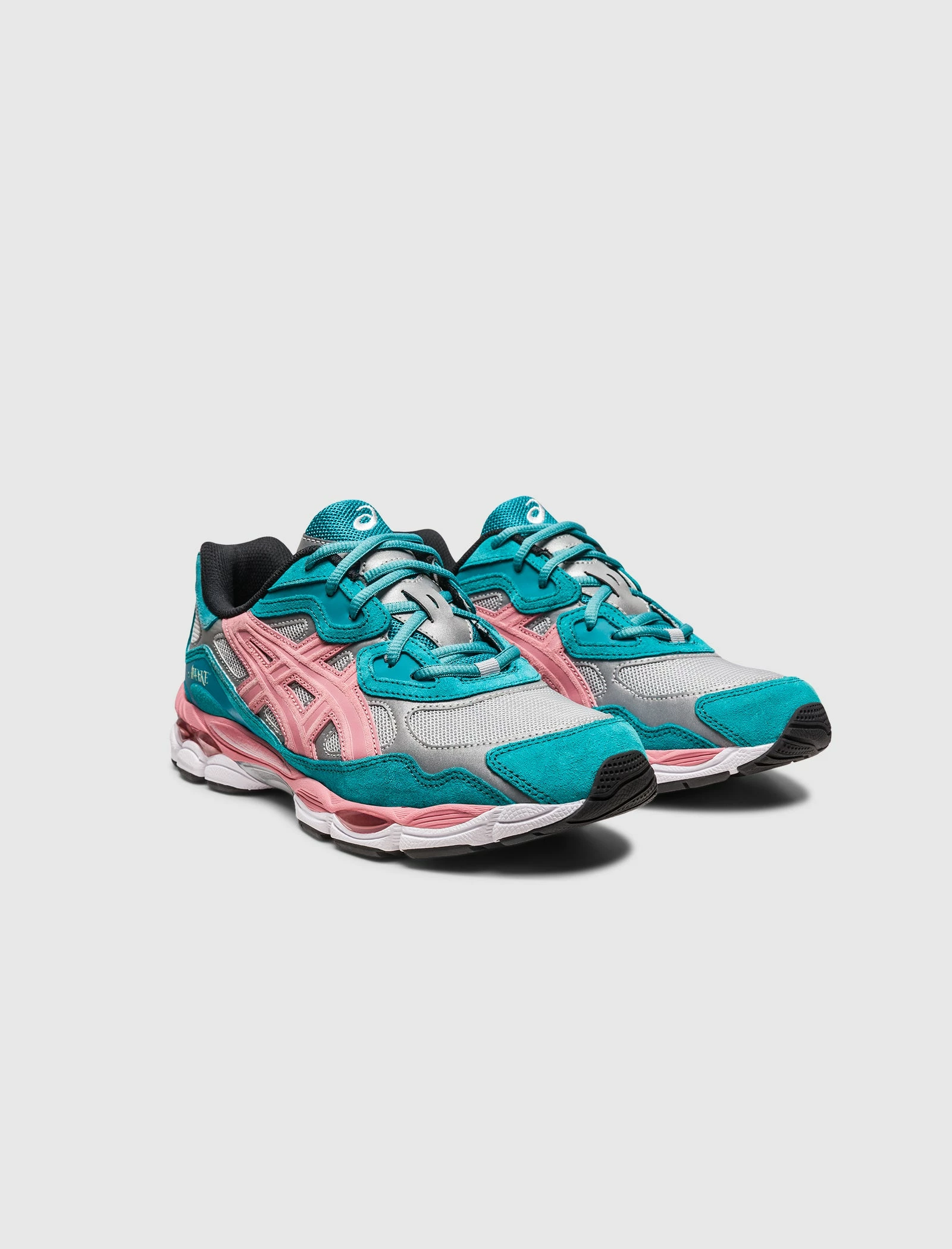 Asics AWAKE X GEL-NYC "PURE SILVER/ GREEN BLUE SLATE" - Image 2
