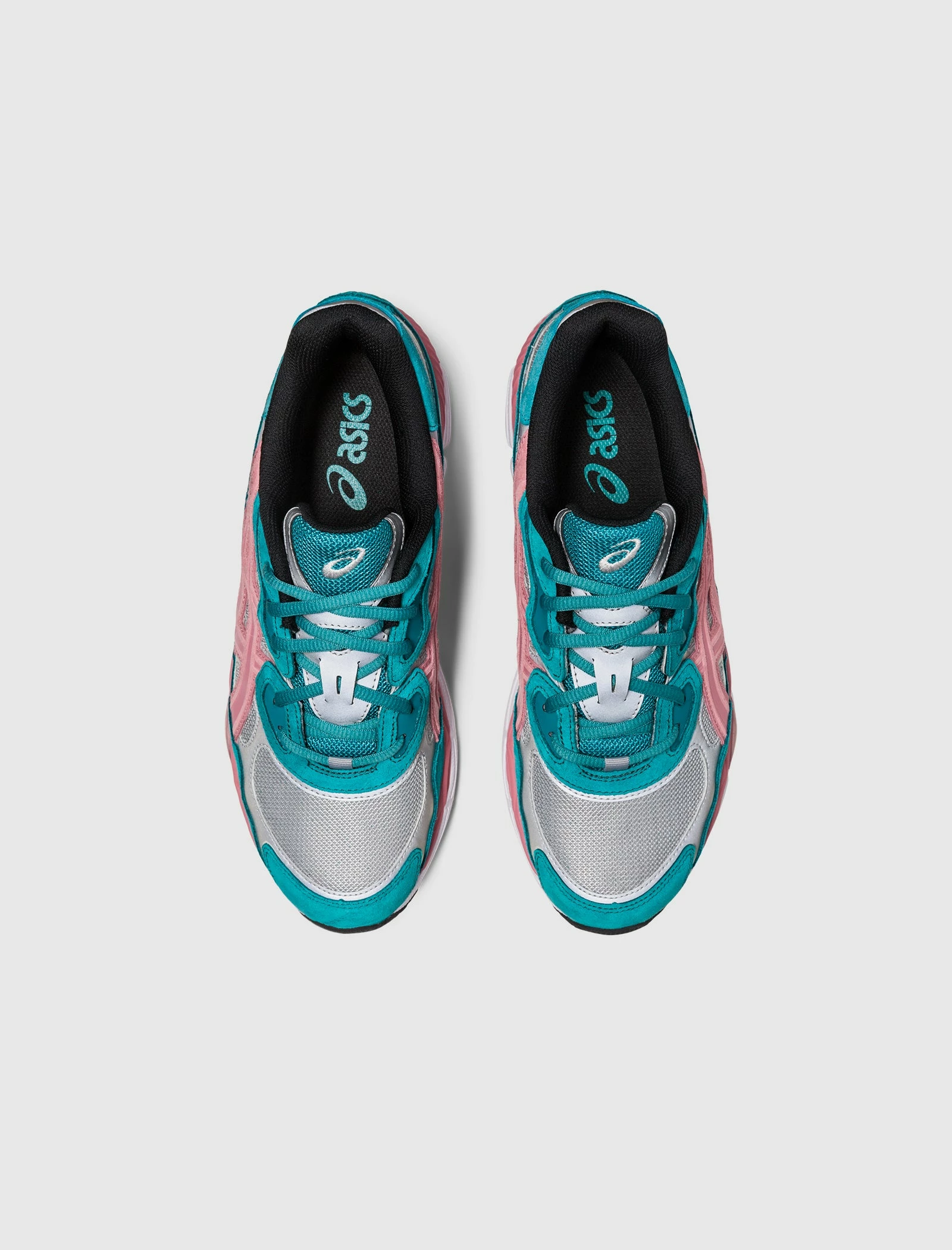 Asics AWAKE X GEL-NYC "PURE SILVER/ GREEN BLUE SLATE" - Image 3