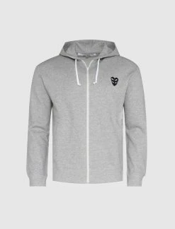 CDG PLAY HEART HOODIE