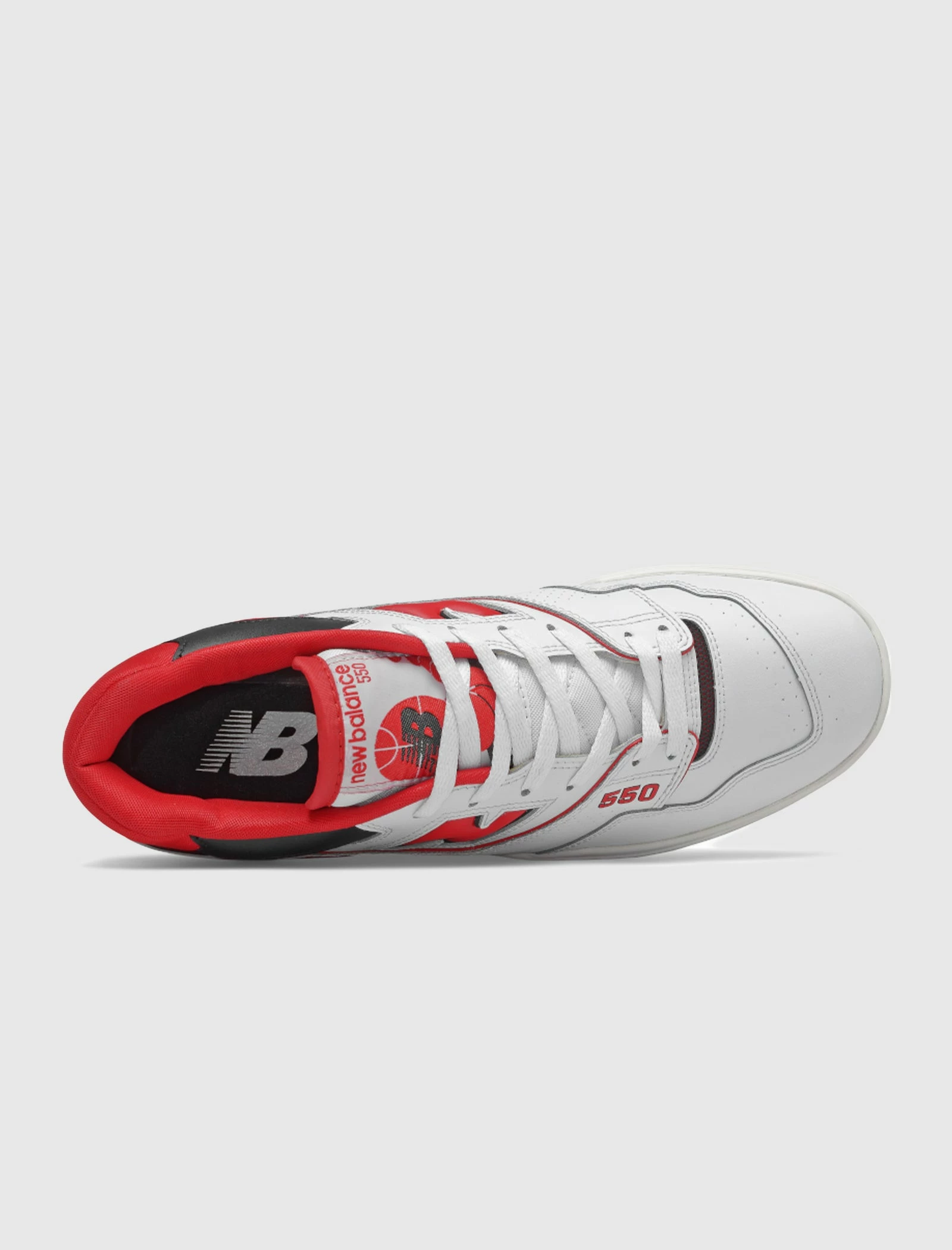 New Balance 550 "WHITE TEAM RED" - Image 2