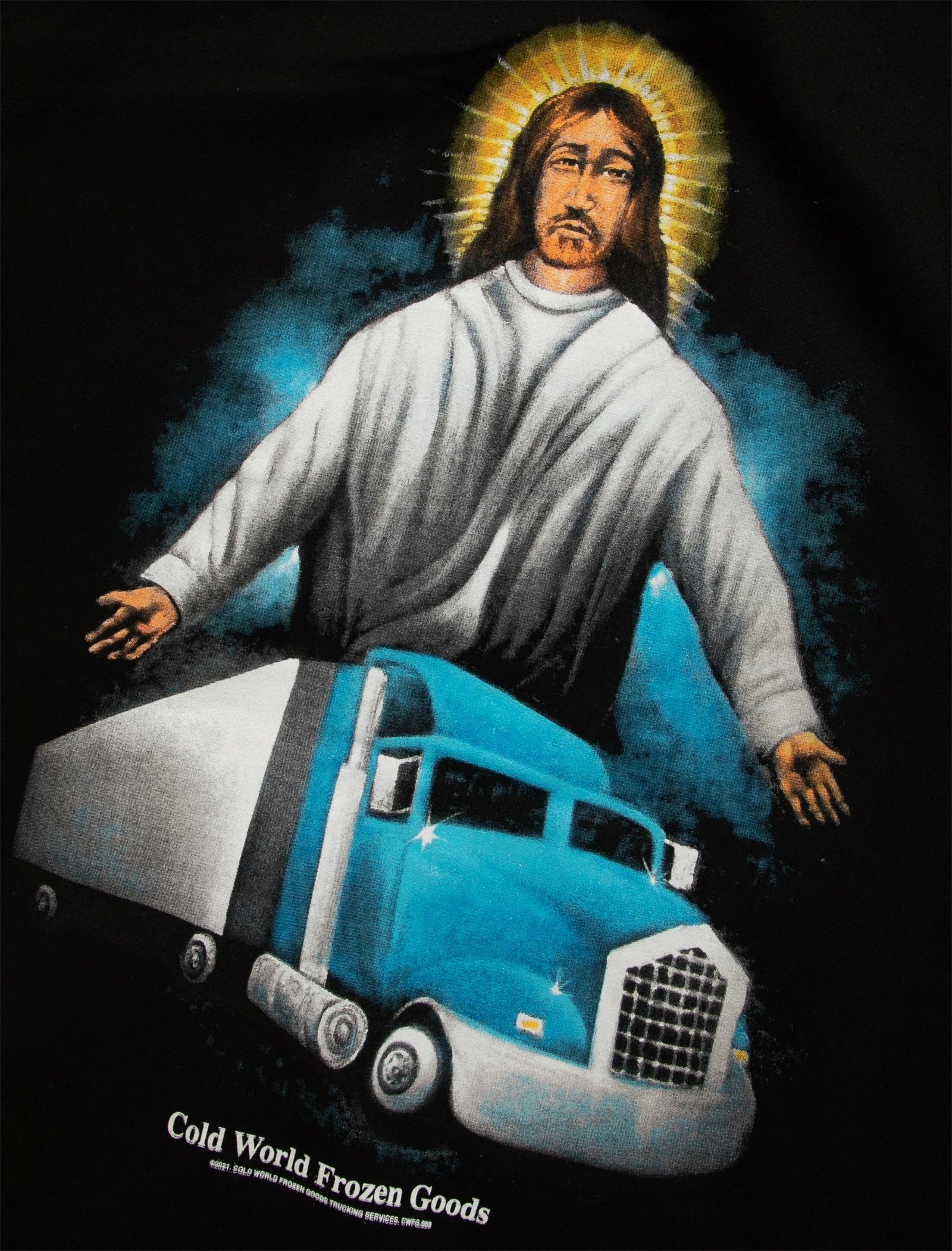 COLD WORLD KEEP ON TRUKIN HOODIE - Image 2