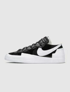 Nike SACAI BLAZER LOW "BLACK PATENT"