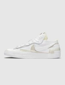 Nike SACAI BLAZER LOW "WHITE/GREY"