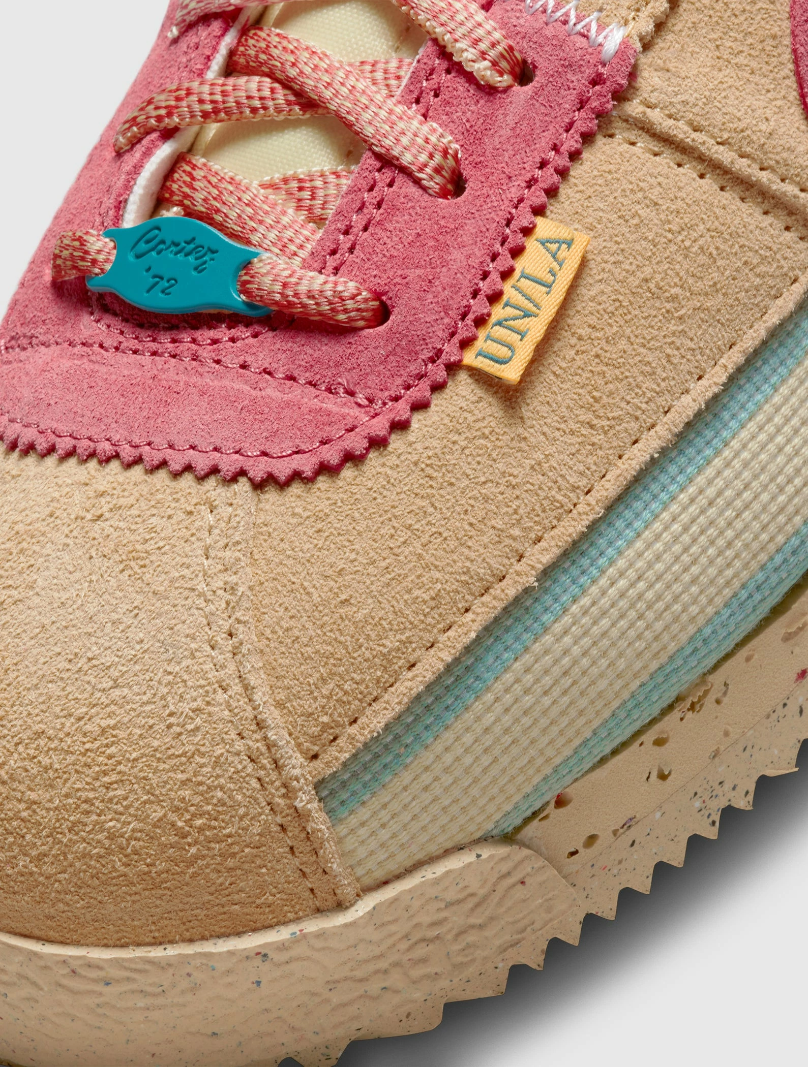 Nike UNION X CORTEZ SP "SESAME/PINK" - Image 2