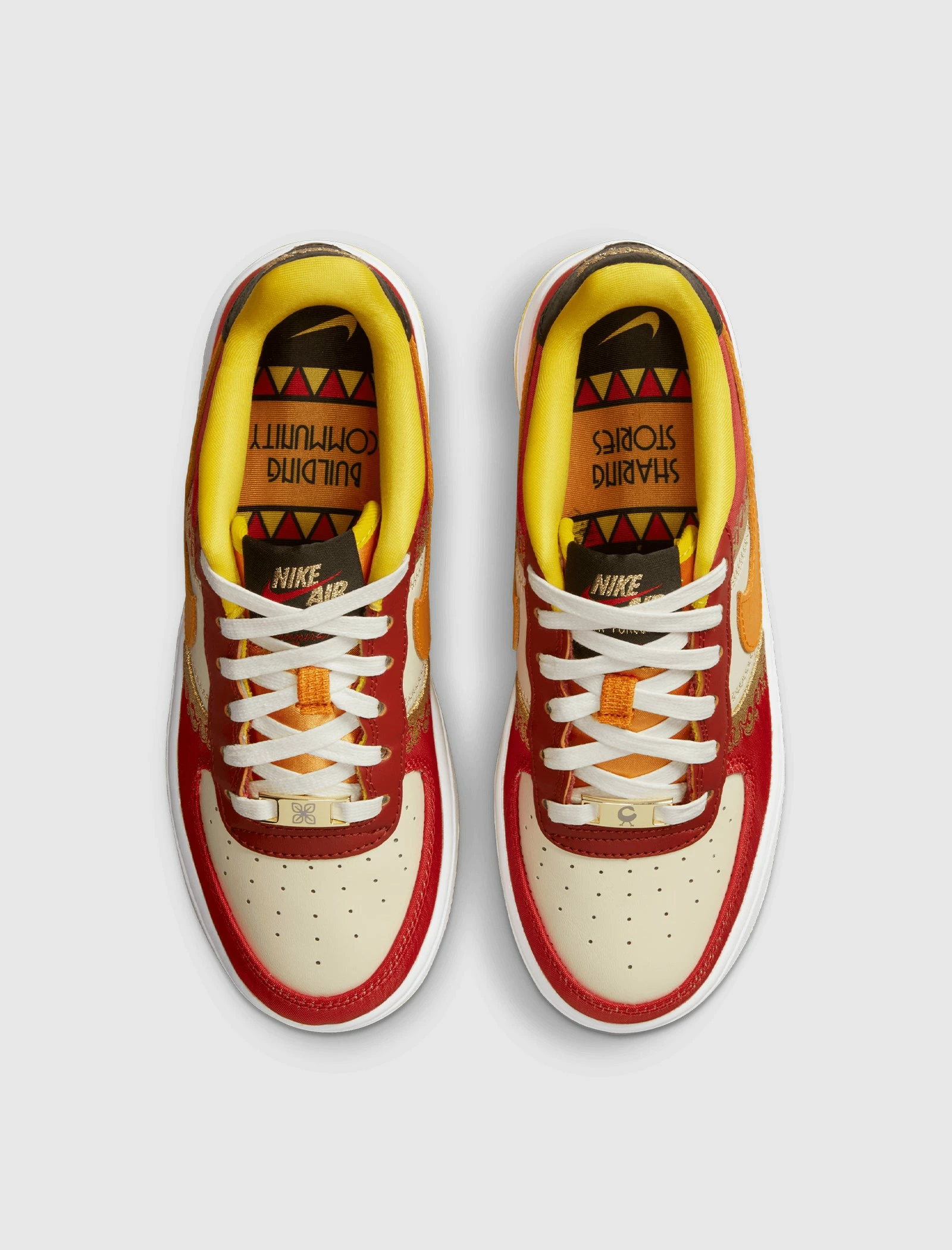 Nike AIR FORCE 1 '07 PRM "LITTLE ACCRA" GS - Image 5