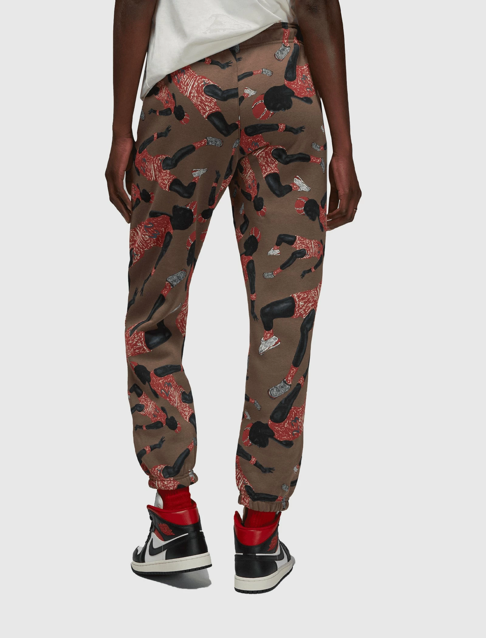 Jordan Brand WOMEN'S JORDAN ARTIST SERIES BY PARKER DUNCAN BROOKLYN FLEECE TROUSERS - Image 3