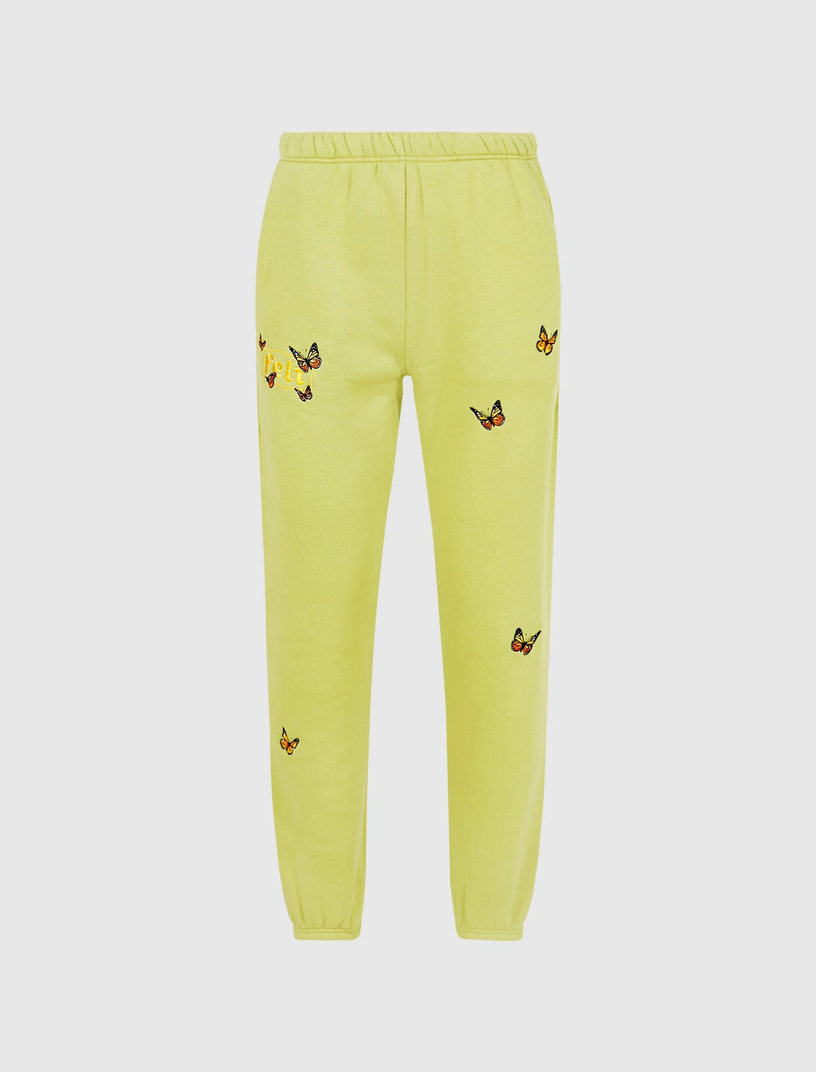 FELT BUTTERFLY EMBROIDERED SWEATPANT