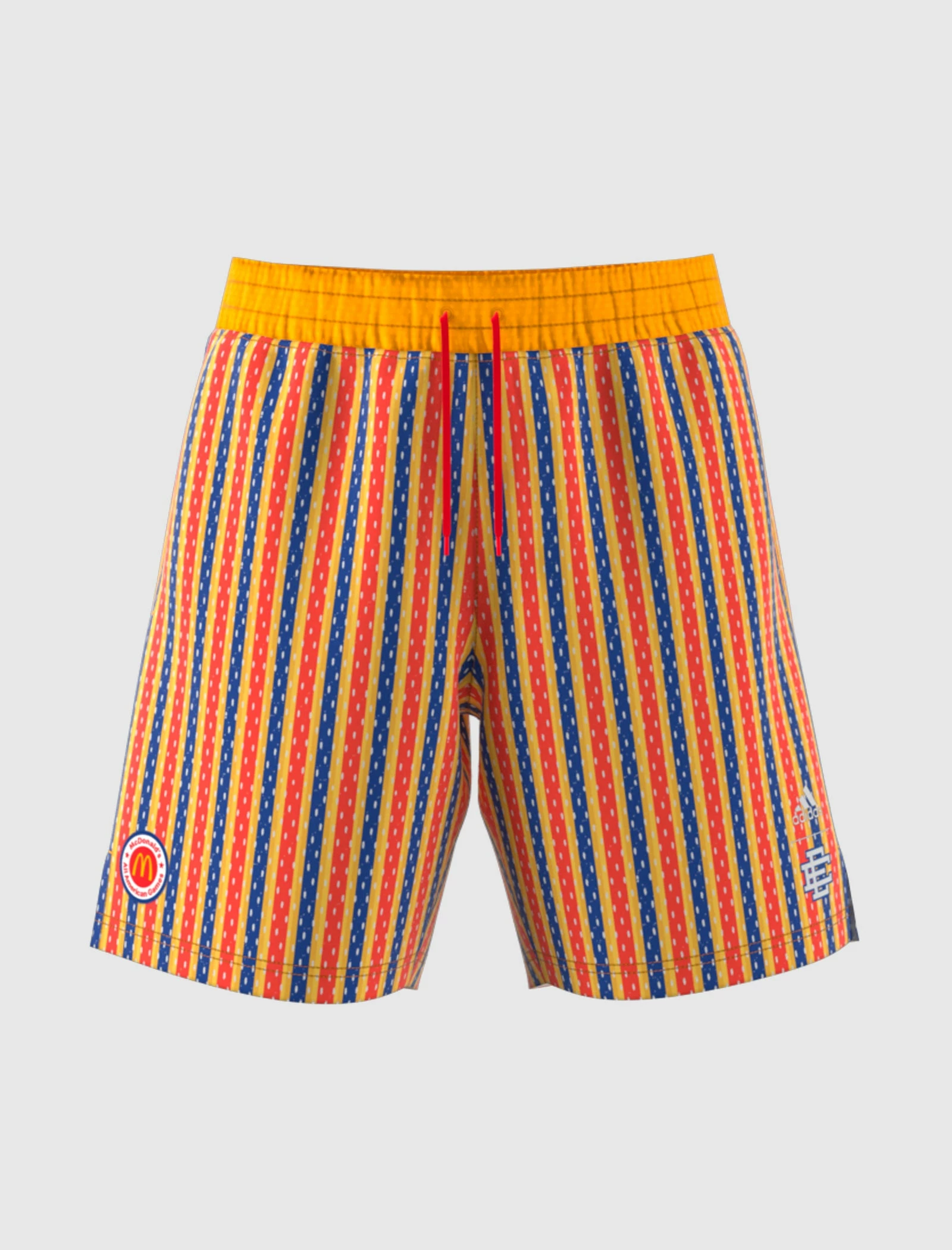 ADIDAS ERIC EMANUEL X MCDONALD'S SHORTS