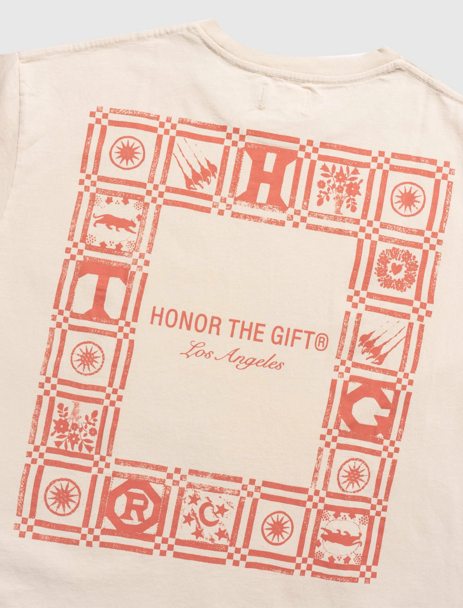 HONOR THE GIFT A-SPRING QUILT TEE - Image 2