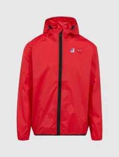 CDG PLAY K-WAY HOODIE