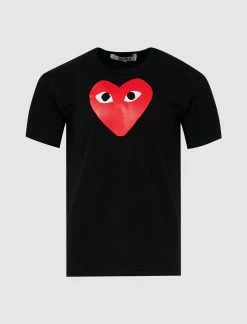 CDG PLAY RED HEART TEE