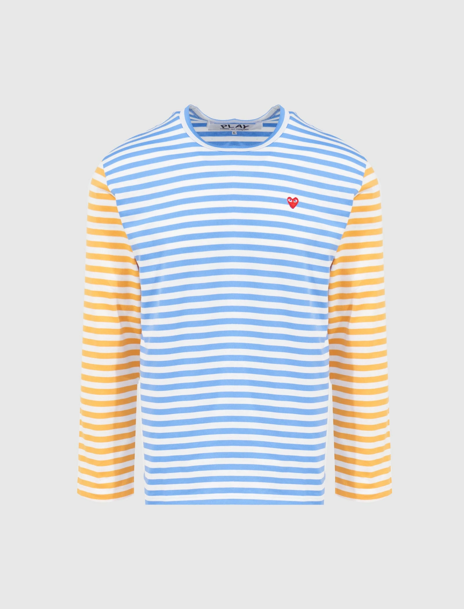 CDG PLAY BI-COLORED TEE