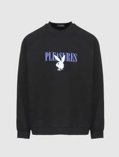 Pleasures BUNNY LOGO CREWNECK