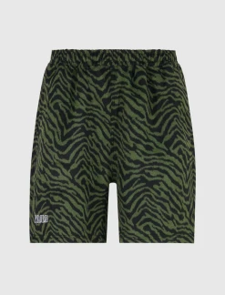 Pleasures FUZZY STRIPE SHORTS