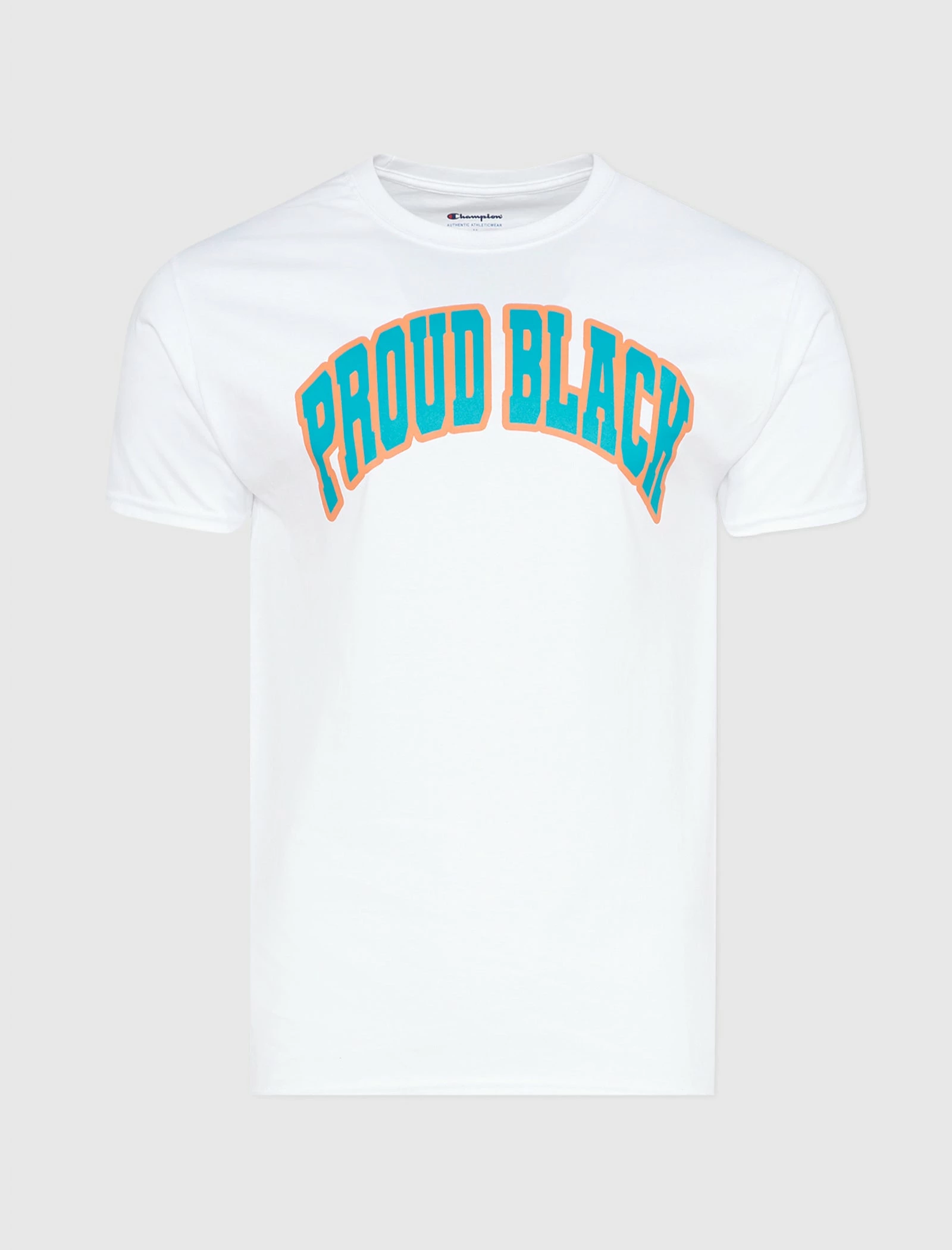 PROUD BLACK SCRIPT LOGO TEE