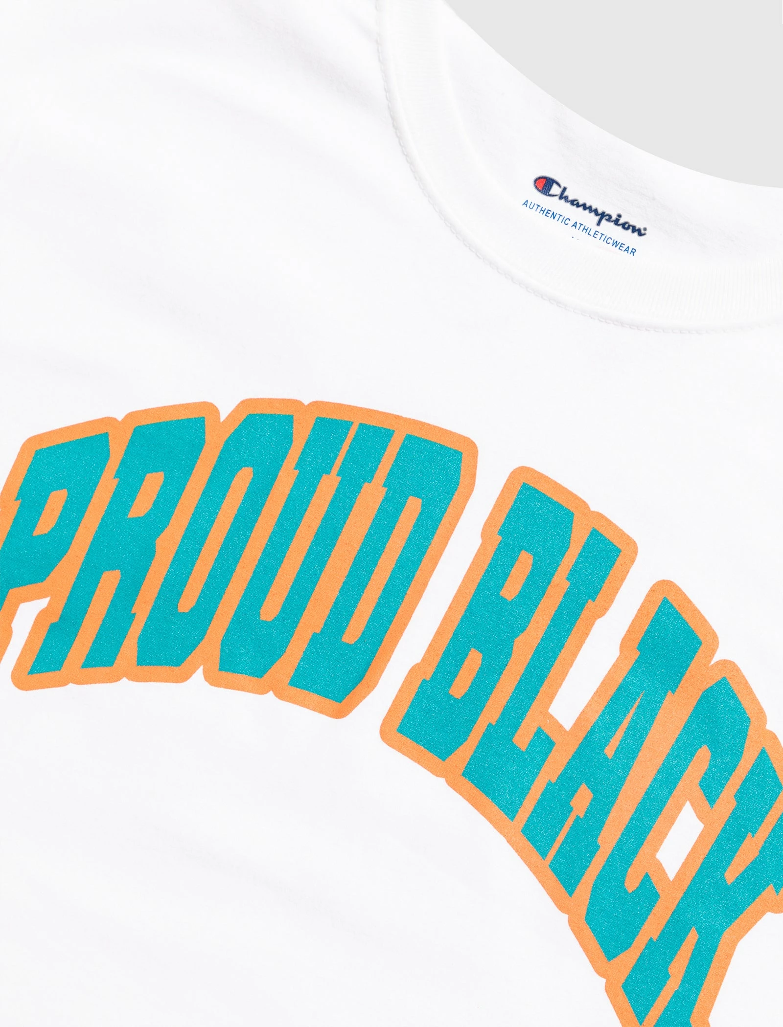 PROUD BLACK SCRIPT LOGO TEE - Image 2