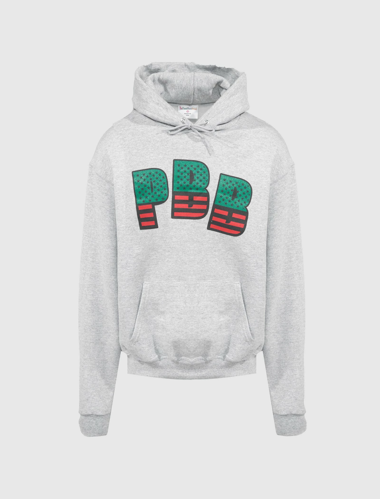 PROUD BLACK PAN-AFR P.B.B HOODIE