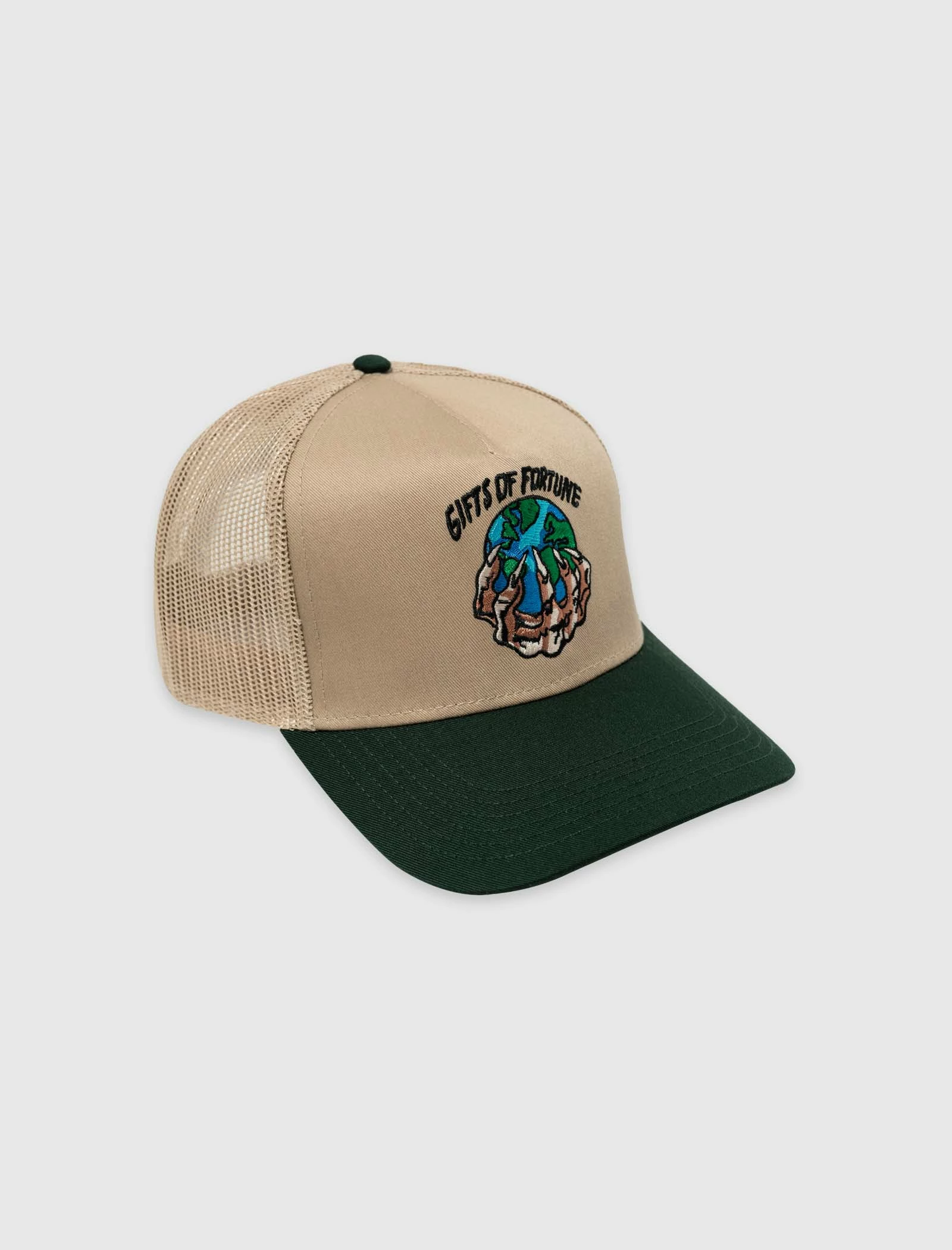 GIFTS OF FORTUNE WORLD IS YOURS TRUCKER HAT - Image 3