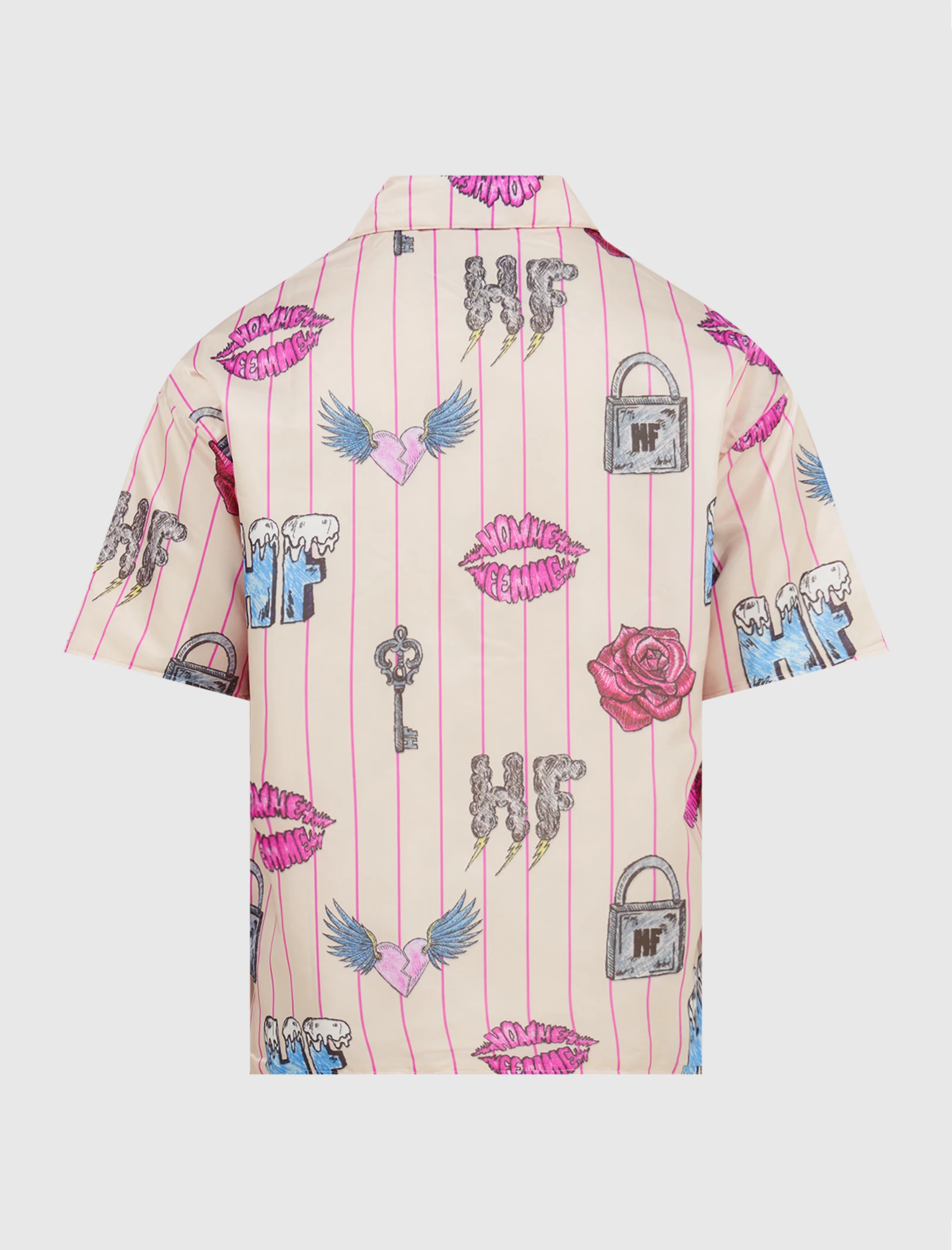 HOMME FEMME DOODLE PUFFER SHIRT - Image 3