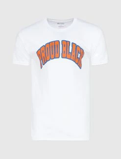 PROUD BLACK SCRIPT LOGO TEE